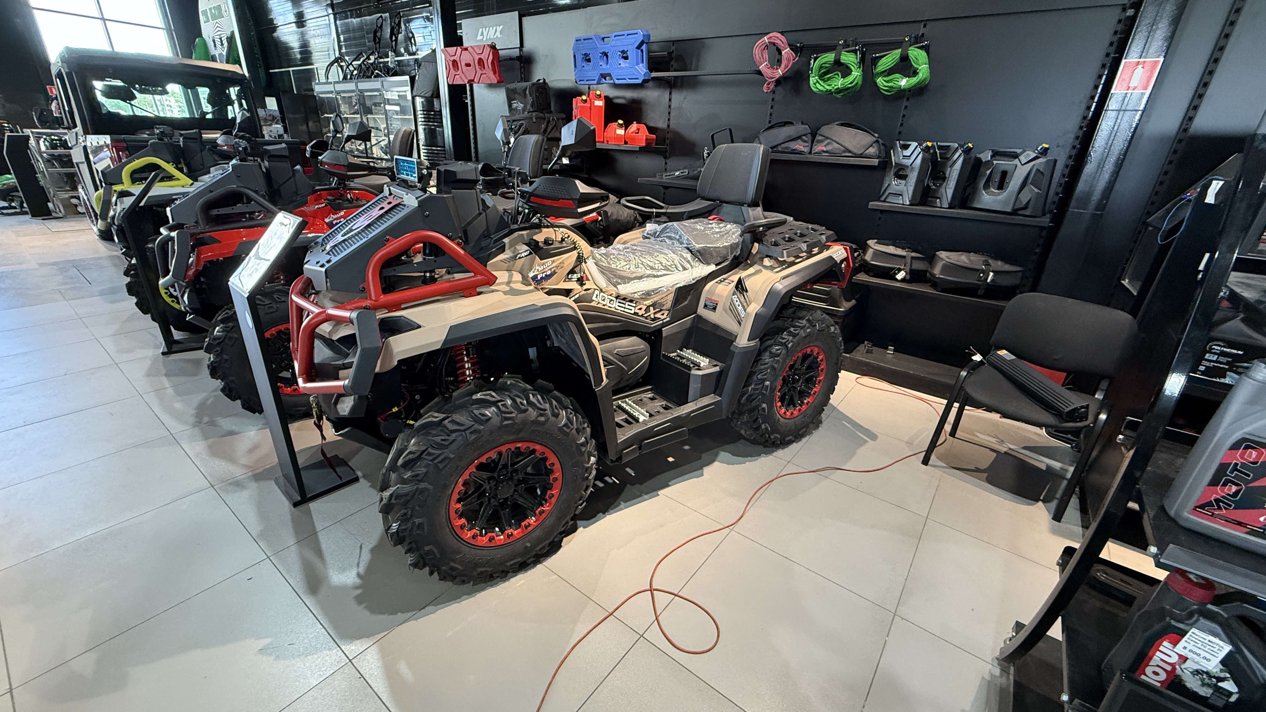 Квадроцикл AODES Pathcross ATV800L MUD PRO EPS песочный 2025