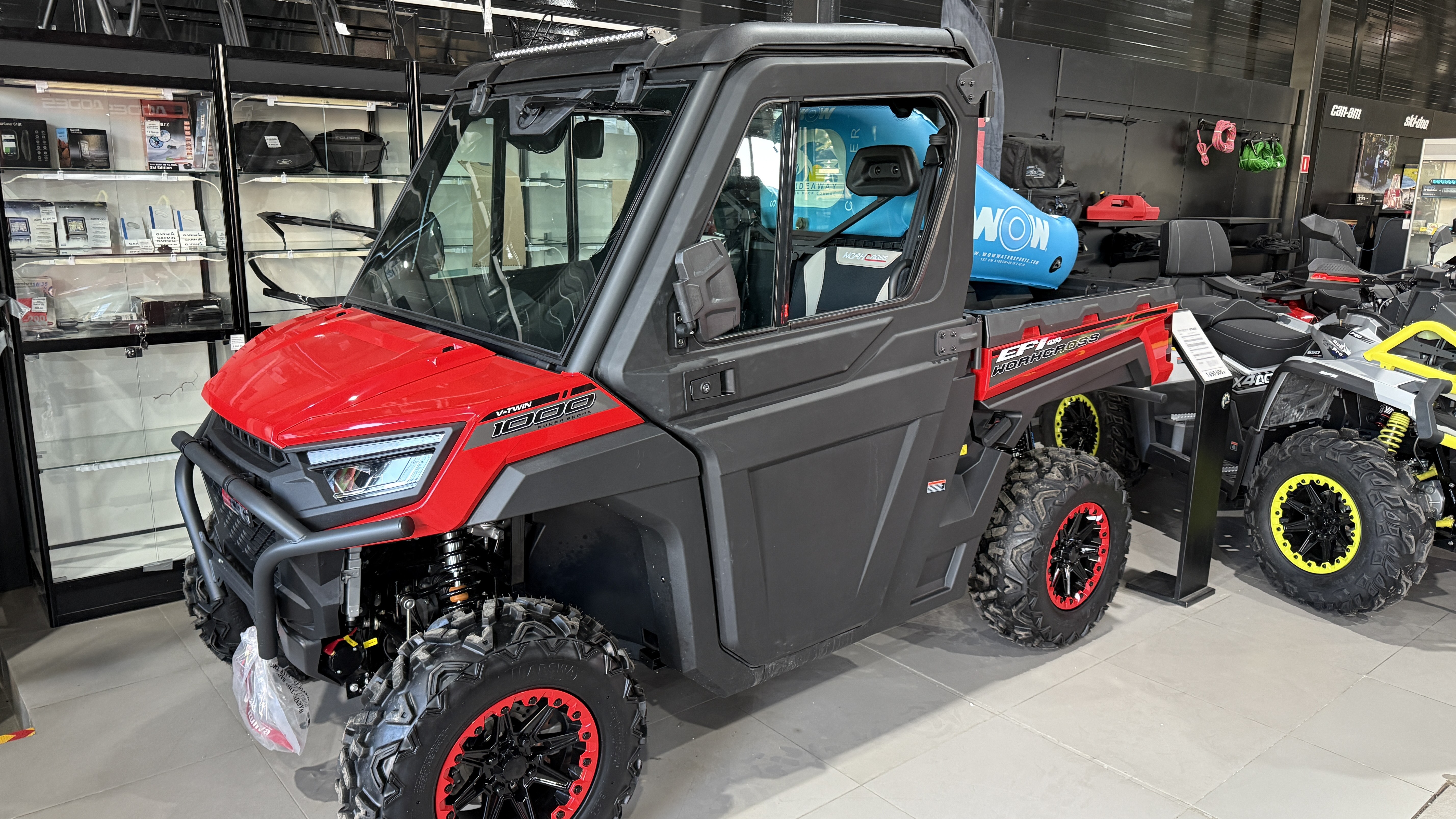 Мотовездеход ODES Workcross 1000CC-3 HVAC красный