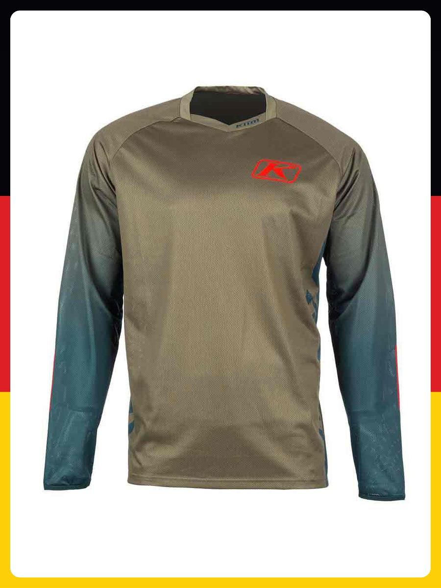 Джерси Klim XC Lite Jersey LG Purist - Winter Moss - Dark Sea