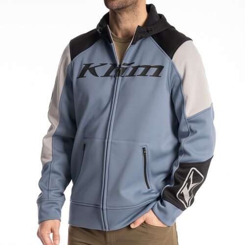 Кофта с длинным рукавом Klim Stealth Hoodie MD Blue Fusion - Black