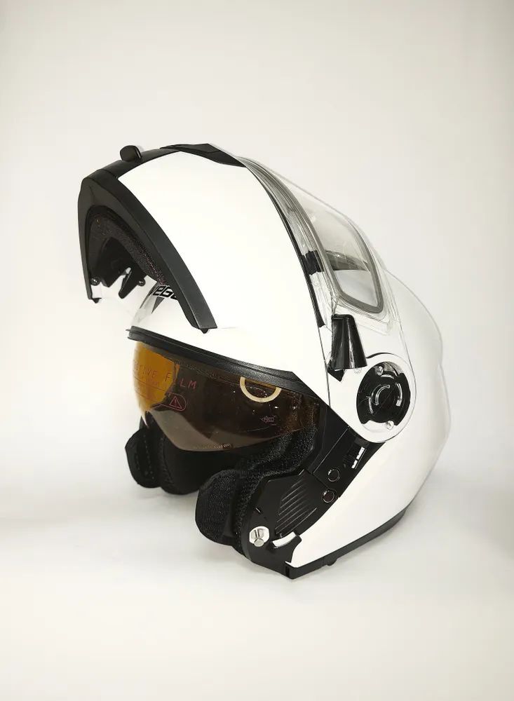 Шлем модуляр RSX Spark Winter XXL, белый