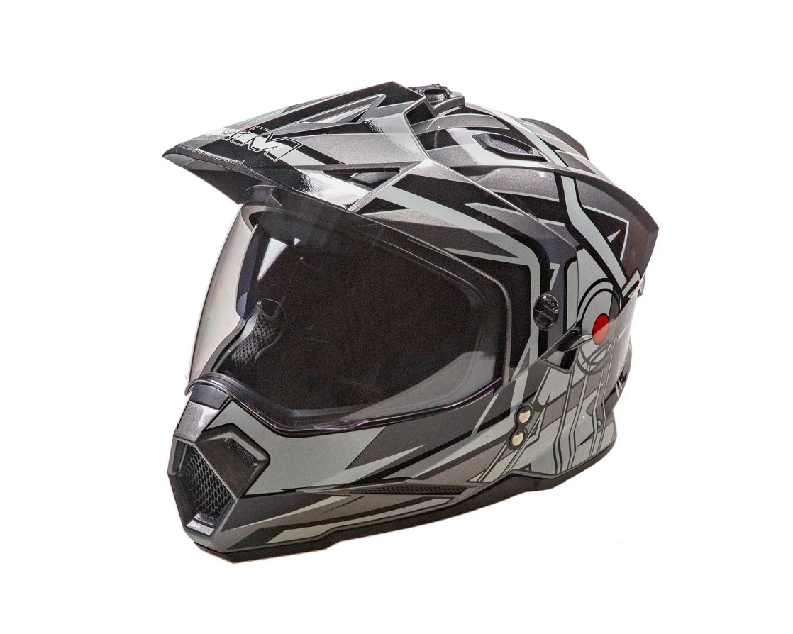 Шлем AiM JK802S Black/Grey/White, XXXL