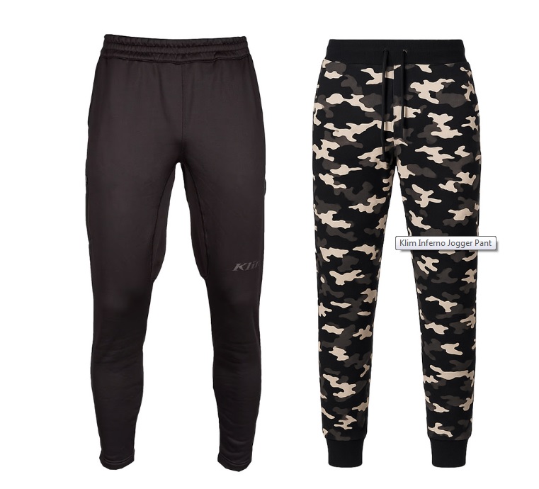 Штаны Klim Inferno Jogger Pant SM Black - Asphalt