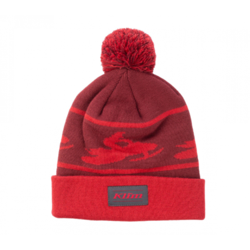Шапка Klim Bomber Beanie Cabernet - Chili Pepper