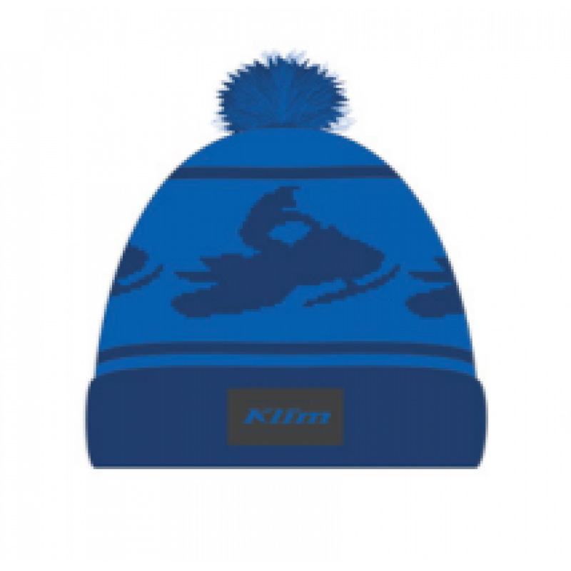 Шапка Klim Bomber Beanie Electric Blue Lemonade - Nightfall Blue