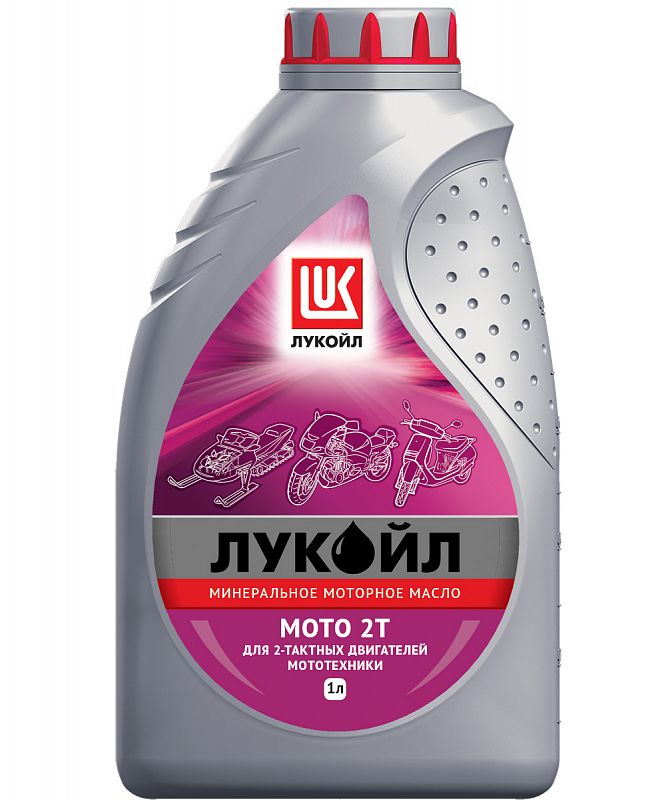 Масло моторное 2т (мин) Лукойл 1л.